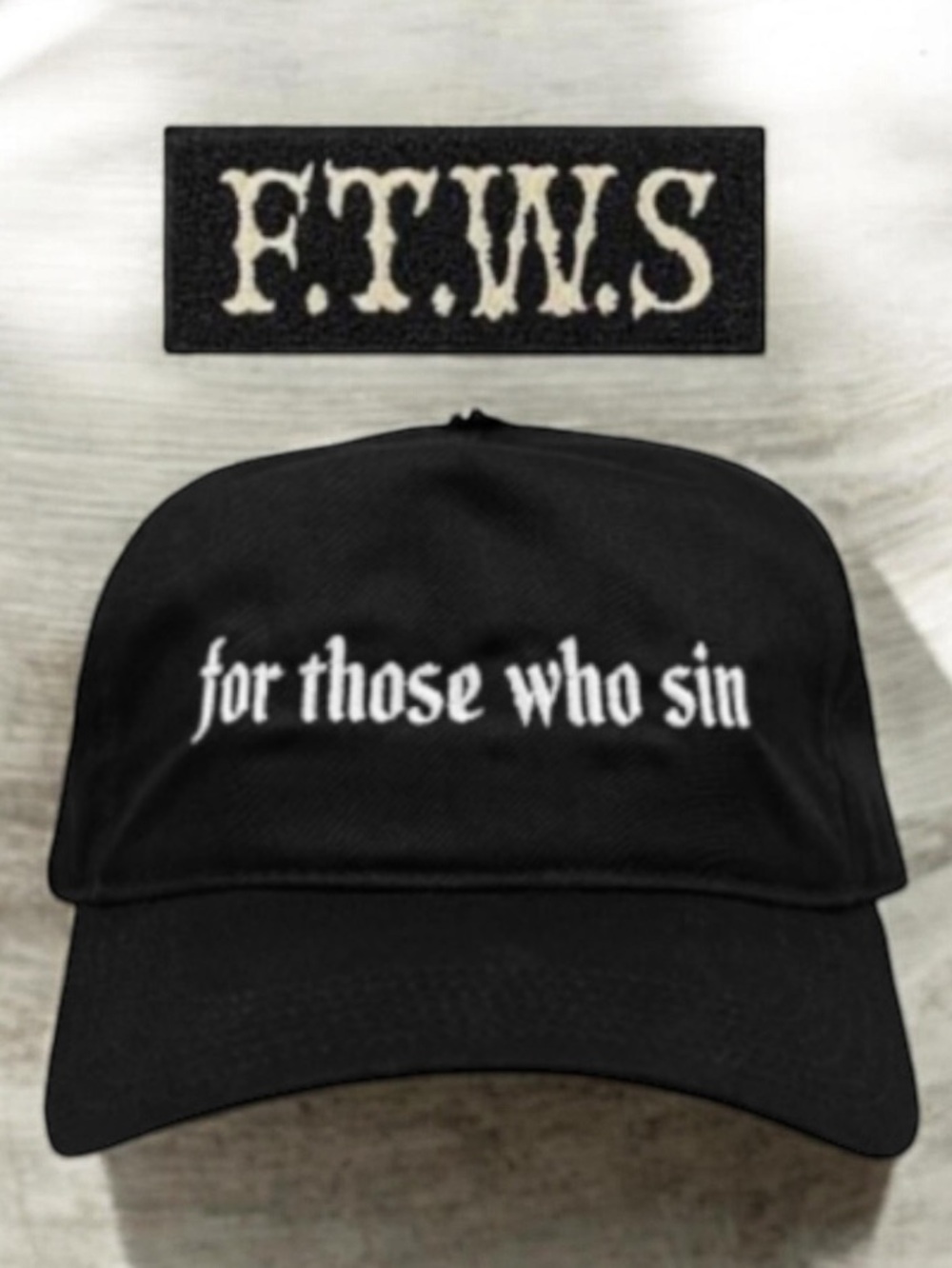 For Those Who Sin Iconic Trademark Logo-Deadstock